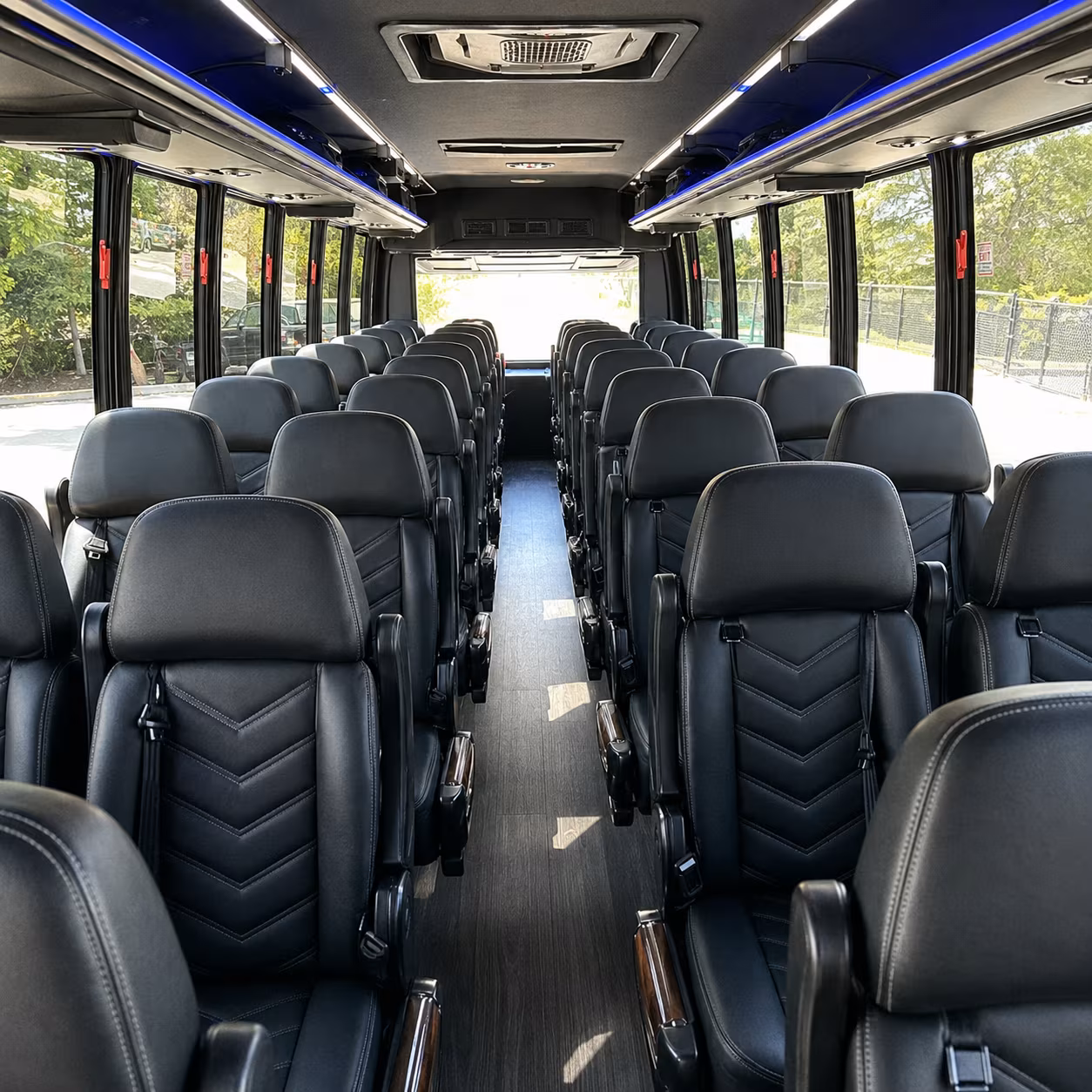 can i book a one way a round trip or a multi day package for a bus rental in kent