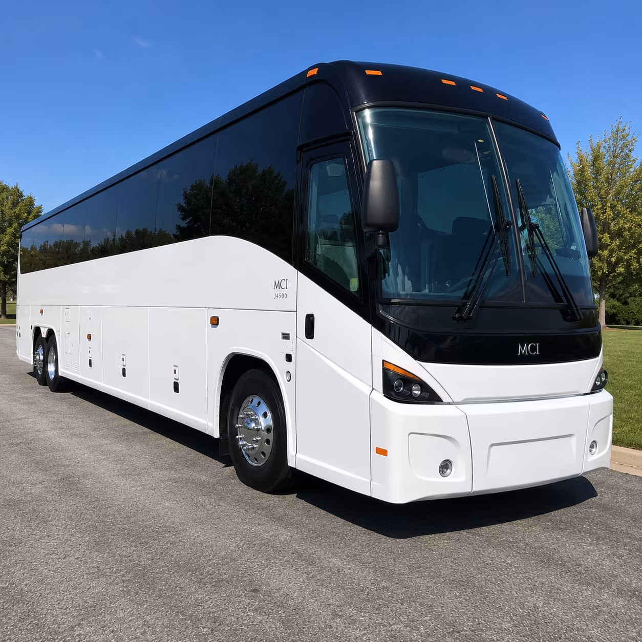 charter buses for large kent prom groups and post prom shuttles