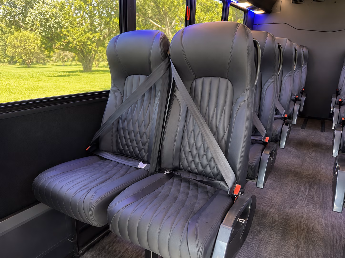 kent religious group transportation onboard seating