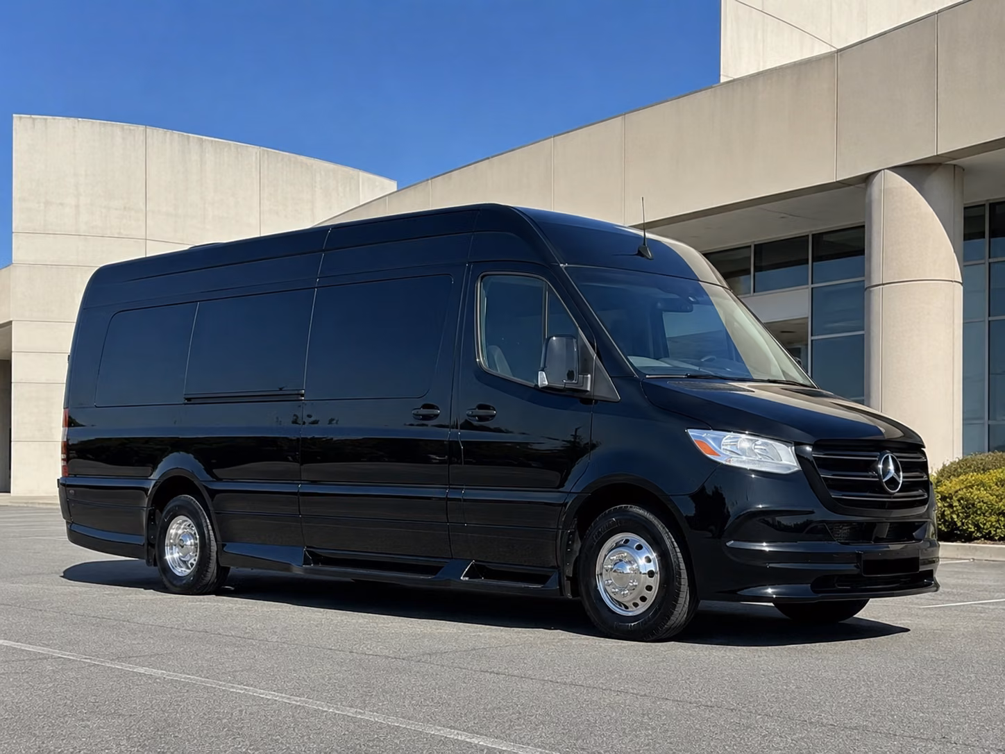 sprinter vans and minibuses for kent bridal party transportation